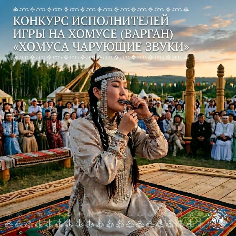 КОНКУРС ИСПОЛНИТЕЛЕЙ ИГРЫ НА ХОМУСЕ (ВАРГАНЕ) «ХОМУСА ЧАРУЮЩИЕ ЗВУКИ»