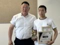 200 тысяч рублей вручили Чемпиону России по боксу Павлу Васильеву
