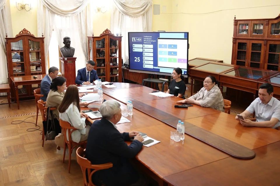 Библиотечную повестку обсудили на совещании с зампредом правительства РС(Я) Библиотечную повестку обсудили на совещании с зампредом правительства РС(Я)
