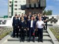 Сегодня, в День памяти и скорби, вместе с жителями республики почтили память павших и возложили цветы к монументу «Воинам-победителям»