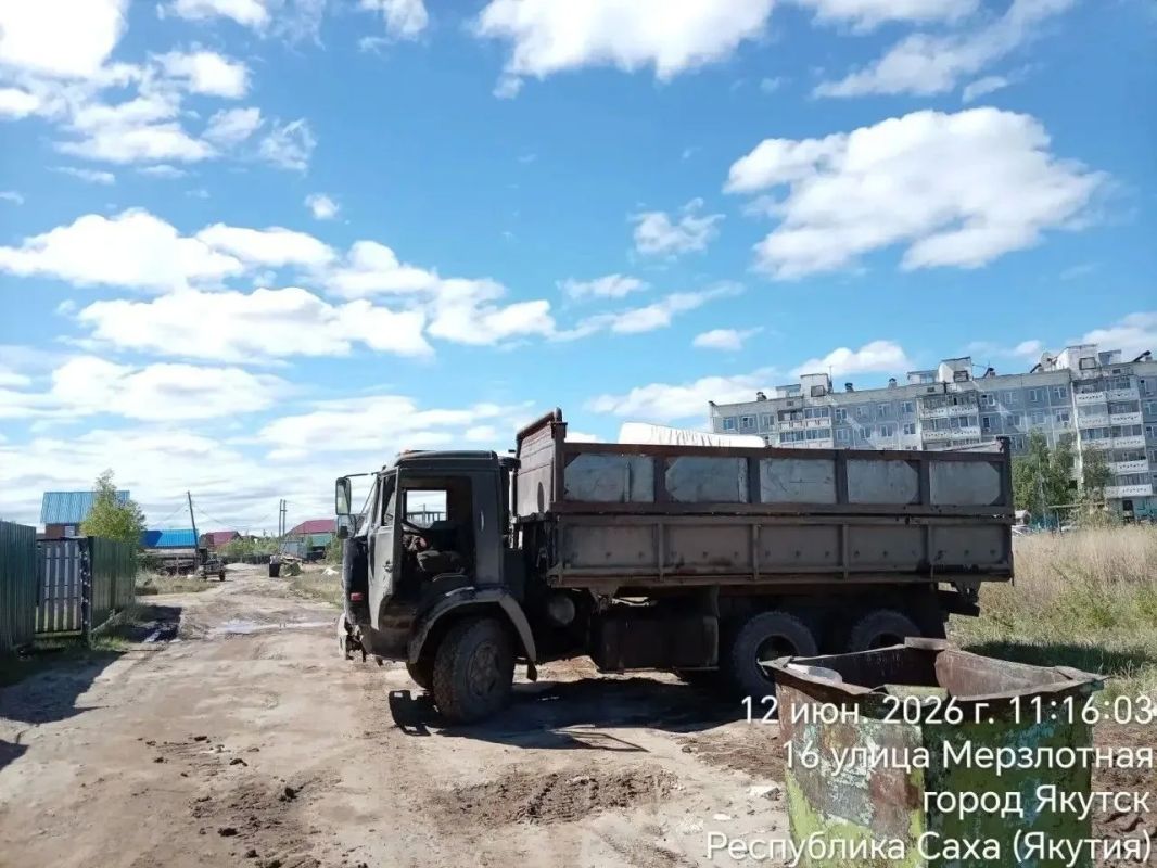 Продолжается работа по ликвидации несанкционированных свалок в Сайсарском округе Продолжается работа по ликвидации несанкционированных свалок в Сайсарском округе