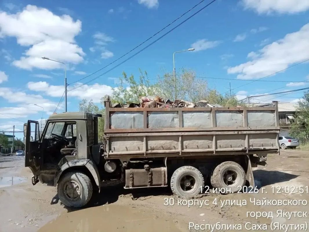 Продолжается работа по ликвидации несанкционированных свалок в Сайсарском округе Продолжается работа по ликвидации несанкционированных свалок в Сайсарском округе