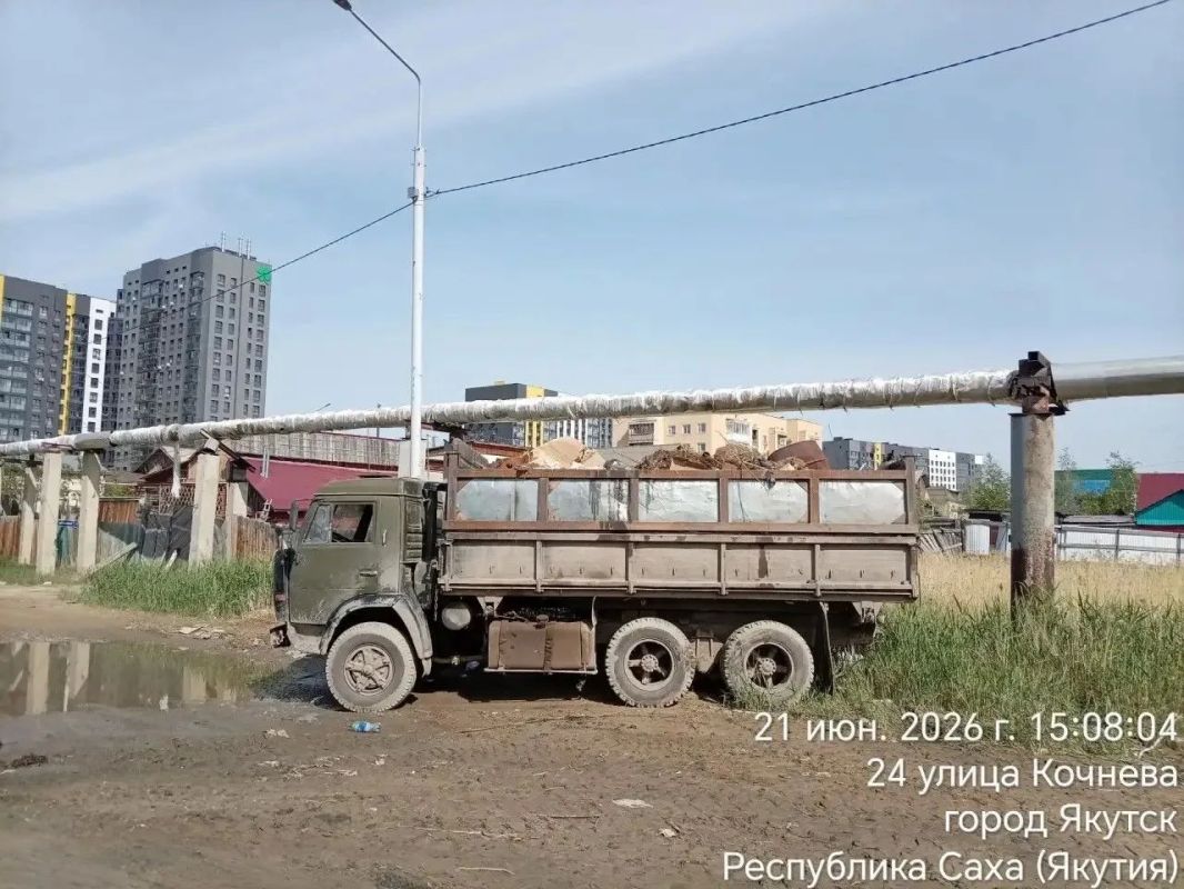 Продолжается работа по ликвидации несанкционированных свалок в Сайсарском округе Продолжается работа по ликвидации несанкционированных свалок в Сайсарском округе