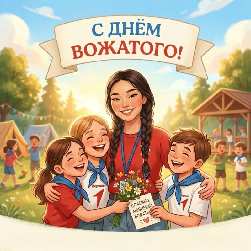 С Днём вожатого!. Вожатый — это не просто старший С Днём вожатого!. Вожатый — это не просто старший