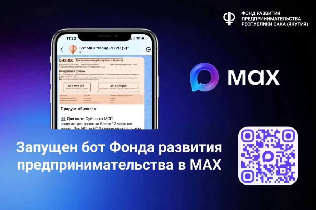 Меры поддержки бизнеса — теперь в МАХ