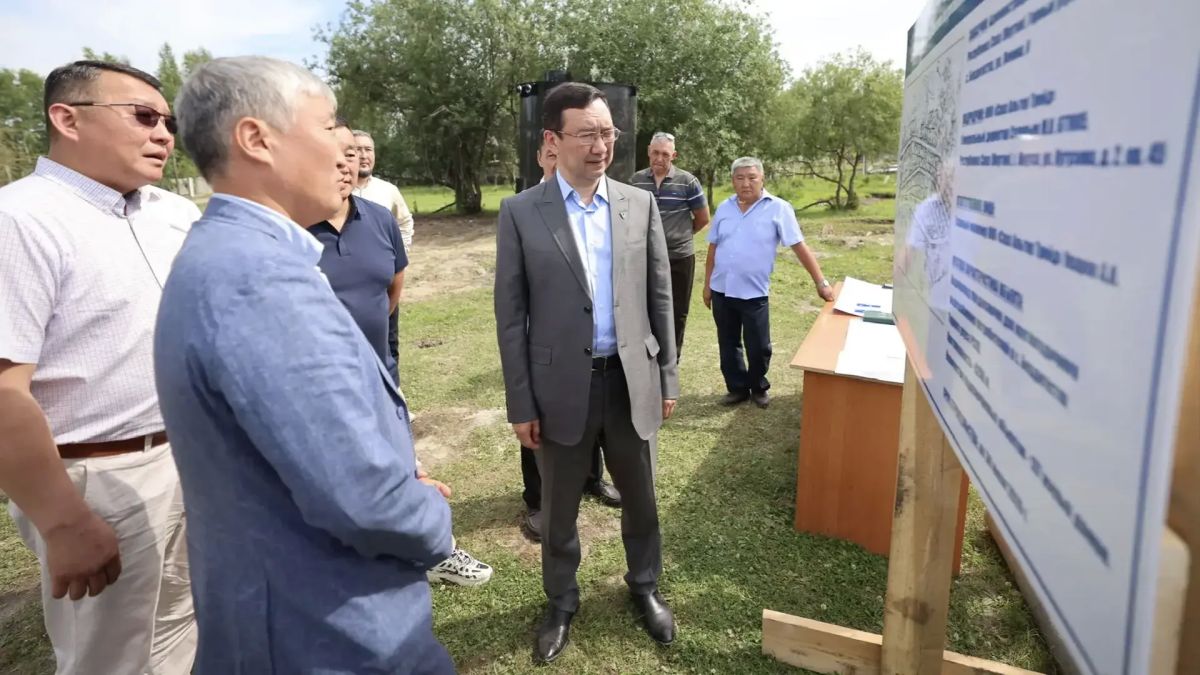В Горном районе завершается строительство системы круглогодичного водоснабжения квартала "Эбэ" в селе Бердигестях