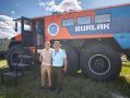На Ысыахе Олонхо опробовали перевозку людей на вездеходах «Бурлак»