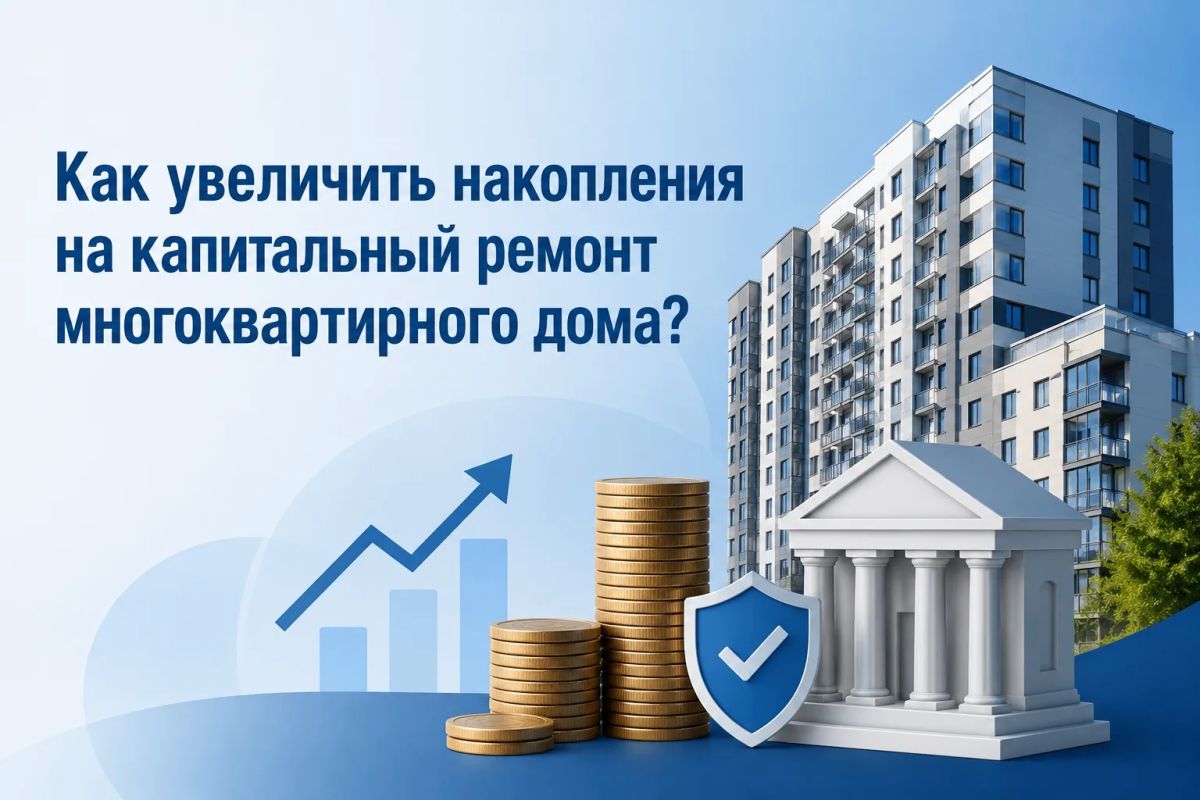 Как увеличить накопления на капитальный ремонт многоквартирного дома?