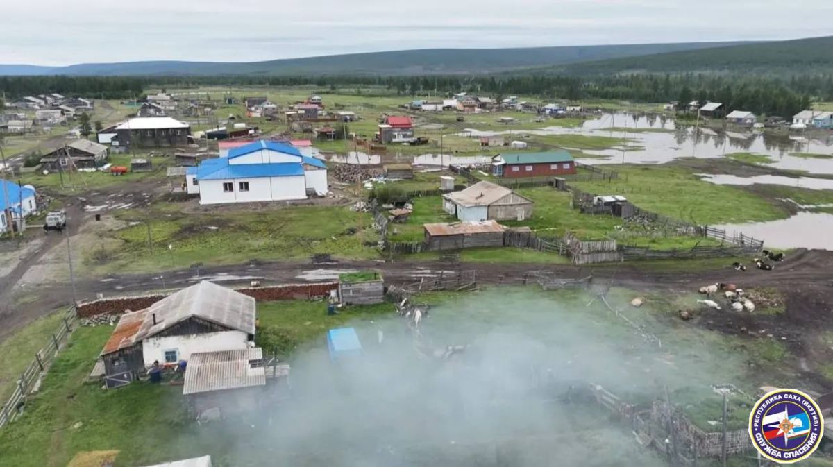 В Верхоянском районе подтопило 10 дворов