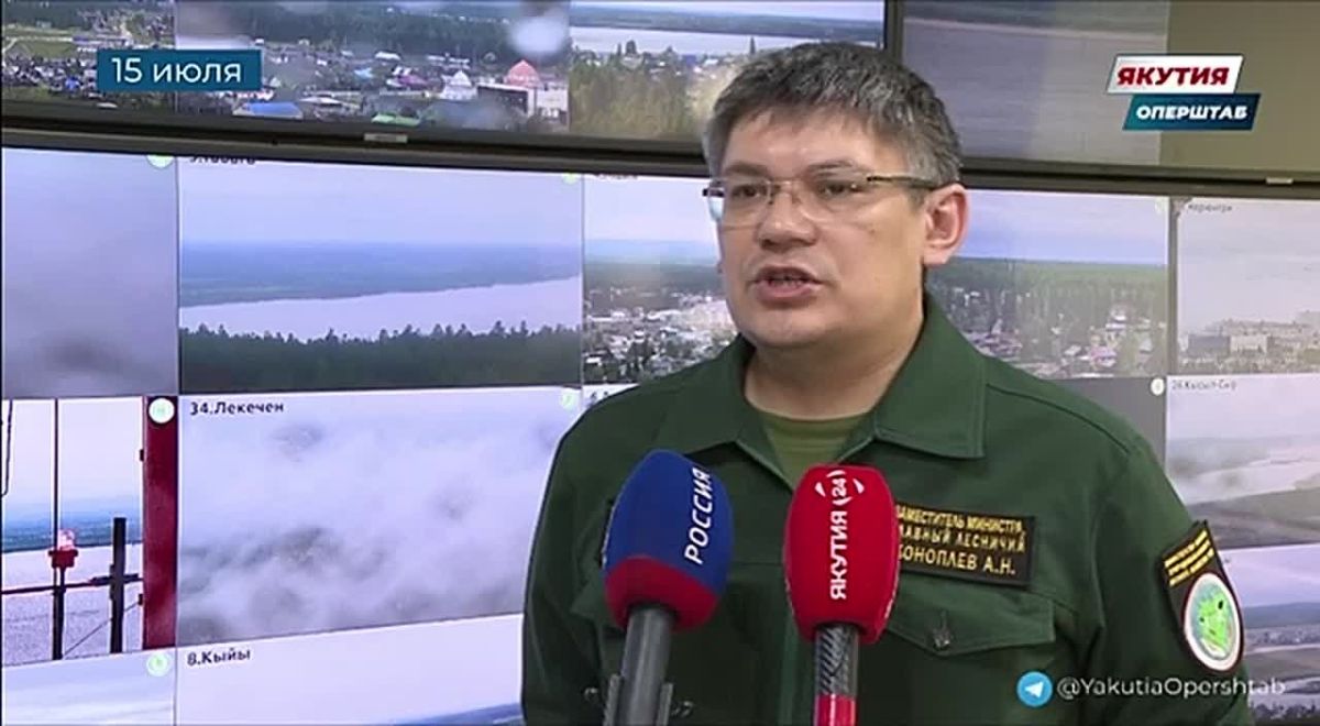 В Якутии за сутки ликвидировано 12 лесных пожаров