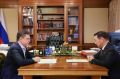 Провел рабочую встречу с заместителем Председателя Правительства России Александром Валентиновичем Новаком