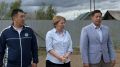 В Амге открыли новый навес для спецтехники авиаотделения