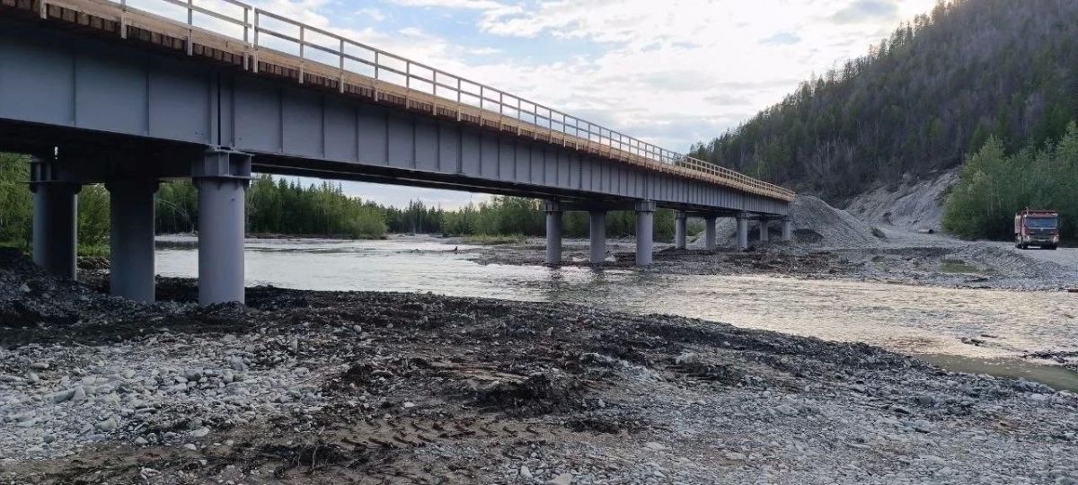 В Якутии мосты через Улах и Куранах возводят с опережением графика В Якутии мосты через Улах и Куранах возводят с опережением графика