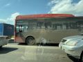 Горожане никак не могут привыкнуть к грязным автобусом