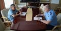 Провел рабочую встречу с прокурором города Виктором Александровичем Умеренко