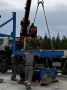 На площадке строящегося мусоросортировочного комплекса началась раскладка поступившего оборудования