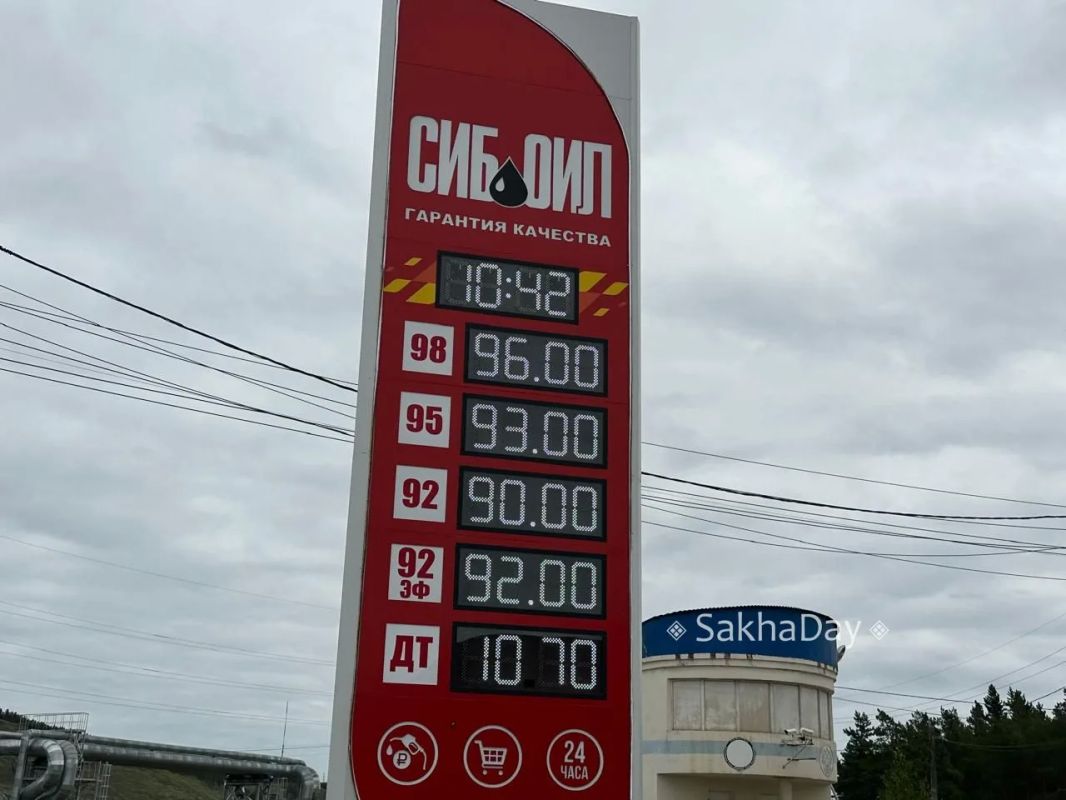 На автозаправках «Сибойл» повысили цену дизельного топлива