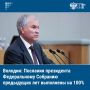 Послания Президента России Федеральному Собранию предыдущих лет выполнены полностью