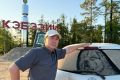 Электрик удивил якутян рисунками на пыльном стекле автомобиля