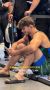 Взвешивание участников первого дня чемпионата России по вольной борьбе