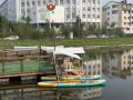 Фотофакт: на Теплом озере появились SUP-катамараны