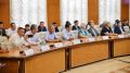 В Правительстве Якутии 3 августа состоялась торжественная церемония посвящённая двум юбилейным датам — 90-летию строительного комплекса Республики Саха (Якутия) и 70-летию Дня строителя в России
