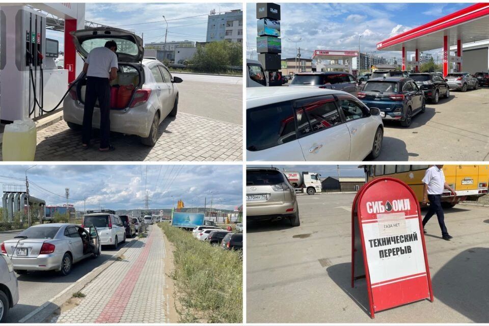 На Окружном шоссе - без ограничений: обстановка на АЗС Якутска