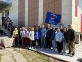Утро началось в Бердигестяхе Горного улуса, где как народный депутат Государственного собрания (Ил Тумэн) фракции партии Единая Россия проверил выполнение ход работ по капитальному ремонту детского сада № 8 «Сардаана»