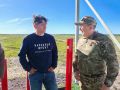 Снайпер Деян Берич встретился с Героем России Александром Колесовым