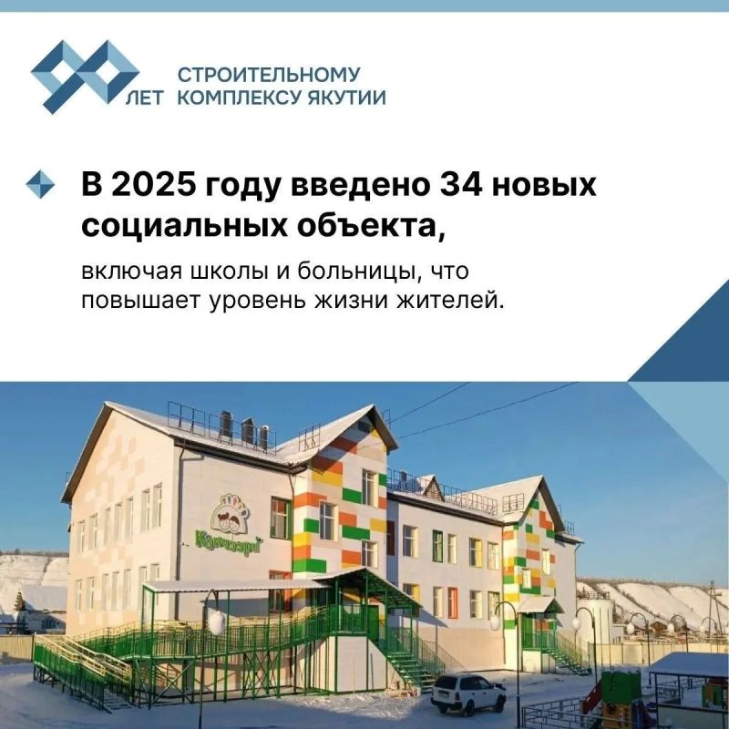 Строительный комплекс Якутии отмечает свое 90-летие! Строительный комплекс Якутии отмечает свое 90-летие!