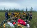 В Арктической зоне Якутии огнеборцы ликвидировали крупный лесной пожар