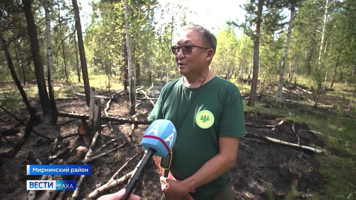 На севере Якутии бушует огненная стихия