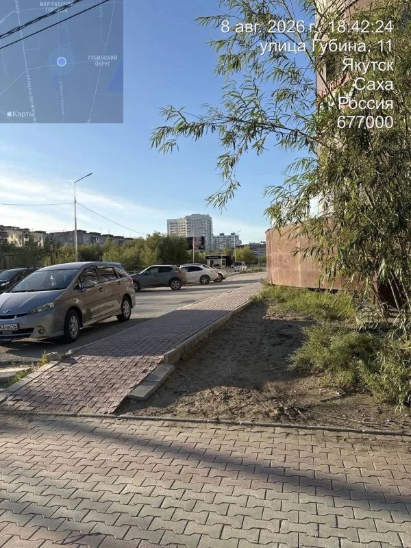 Уборка тротуаров в Губинском округе проводится ежедневно силами подрядной организации Уборка тротуаров в Губинском округе проводится ежедневно силами подрядной организации