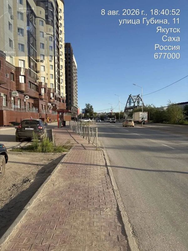 Уборка тротуаров в Губинском округе проводится ежедневно силами подрядной организации