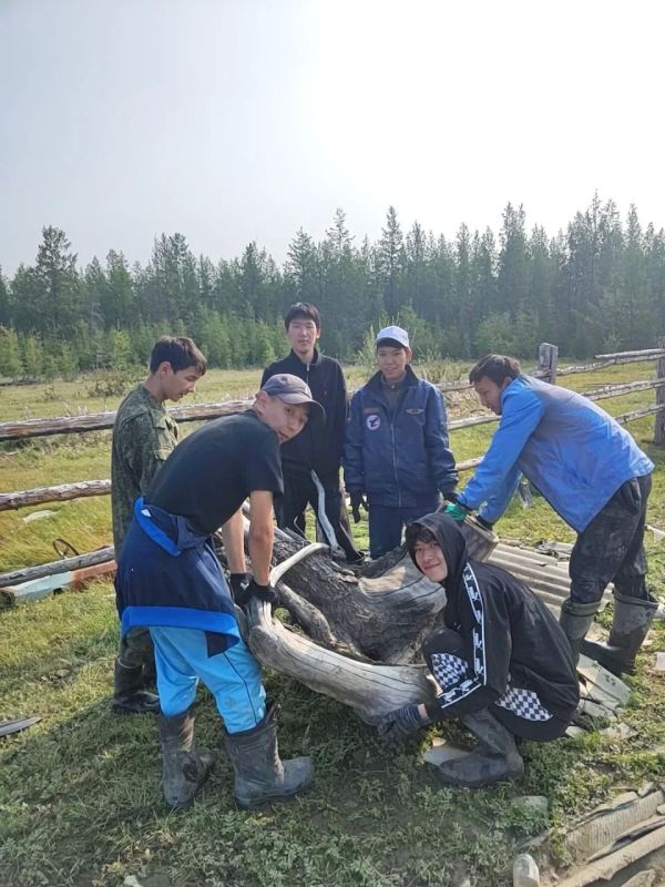 60 бойцов студенческих строительных отрядов помогают жителям Верхоянского района 60 бойцов студенческих строительных отрядов помогают жителям Верхоянского района