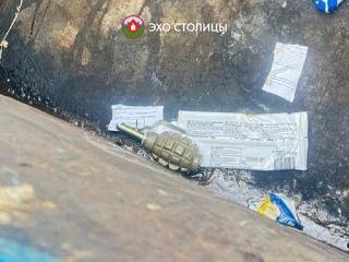 Граната, обнаруженная в 203 микрорайоне, оказалась муляжом