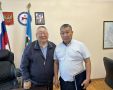 Заходил сегодня к сенатору РФ Егору Афанасьевичу Борисову