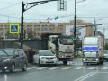 На проспекте ДТП с большегрузом