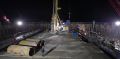 Началось бурение свай под центральный пилон Ленского моста