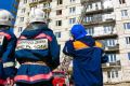 В Мирном пожарные ликвидировали возгорание в квартире многоквартирного дома