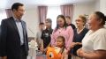 Глава Якутии Айсен Николаев в Чурапчинском районе навестил семью участника специальной военной операции Гаврила Степанова