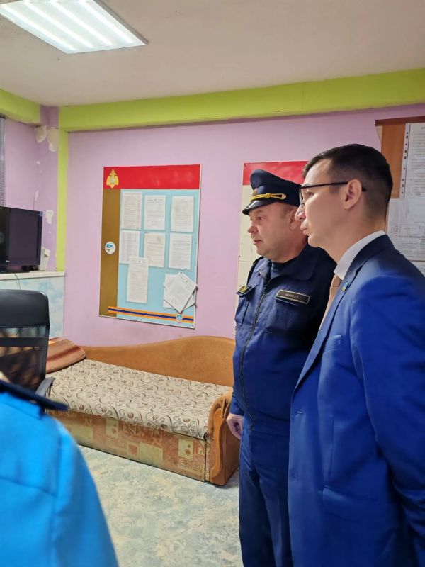 Рабочий выезд в ПЧ-12 п. Жатай Рабочий выезд в ПЧ-12 п. Жатай