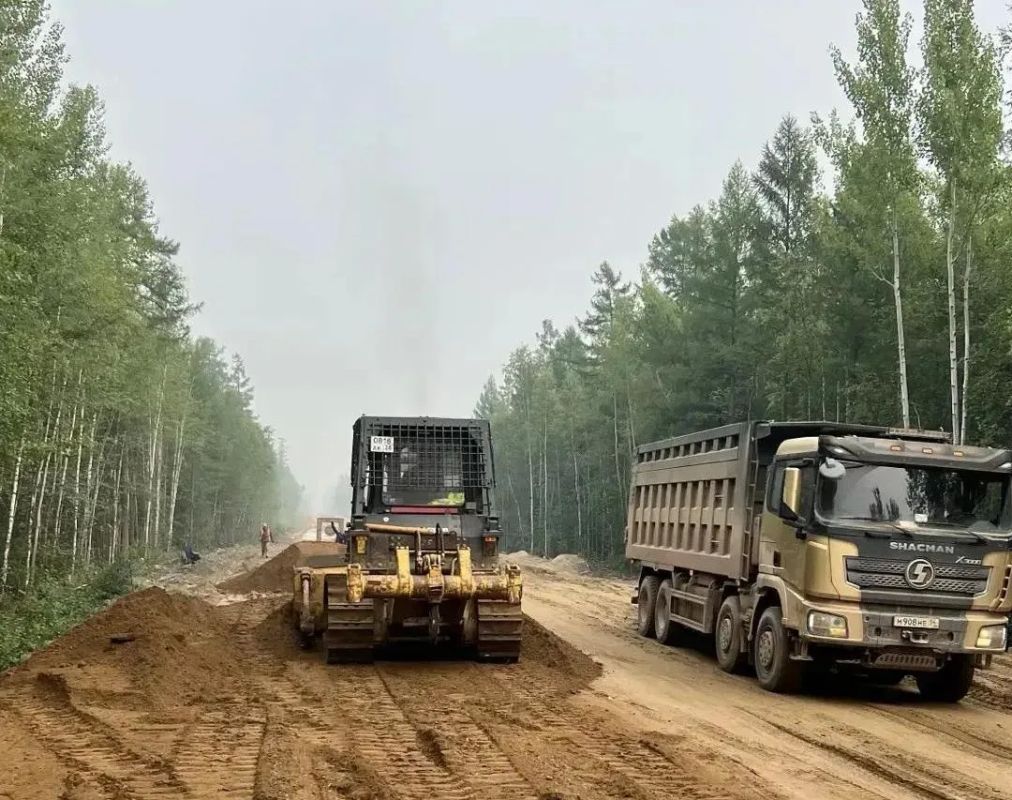 В Якутии ремонт автодороги «Мухтуя» идет по графику В Якутии ремонт автодороги «Мухтуя» идет по графику