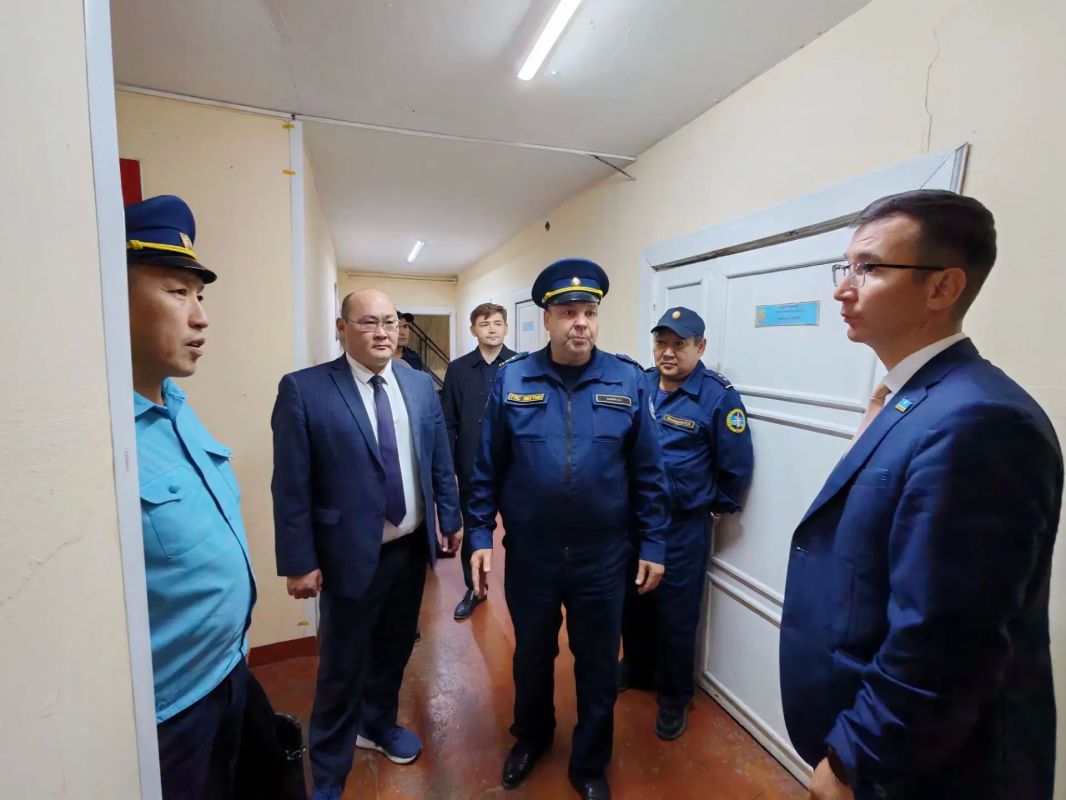 Рабочий выезд в ПЧ-12 п. Жатай Рабочий выезд в ПЧ-12 п. Жатай