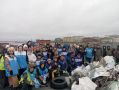 В Тикси проведен субботник по уборке береговой линии речки Булункан