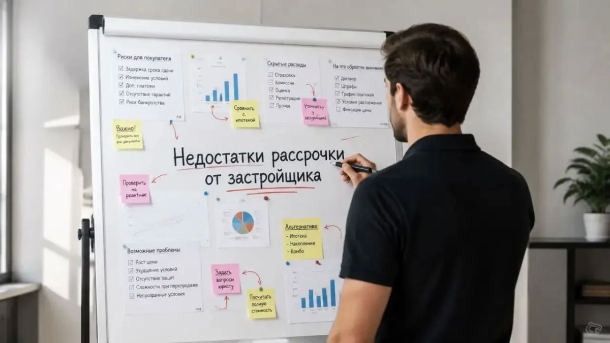 Выгодно или нет? Плюсы и минусы рассрочки от застройщика