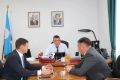 Провёл рабочую встречу с руководством Ленского района