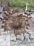 Выкорчёвка пней на тротуарах округа