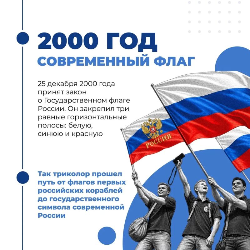 С Днём Государственного флага России! С Днём Государственного флага России!