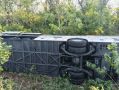В ЛНР перевернулся автобус - пострадали семь человек